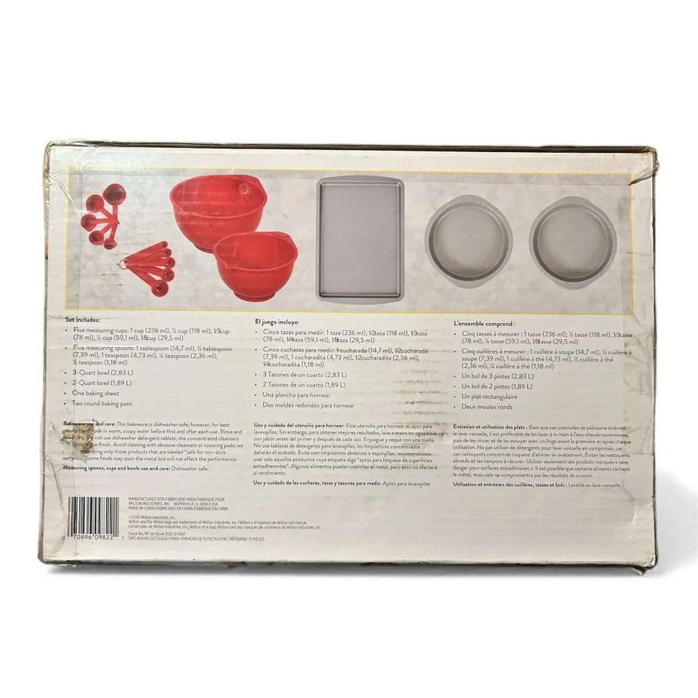 Wilton‎ 15-Piece Baking Set